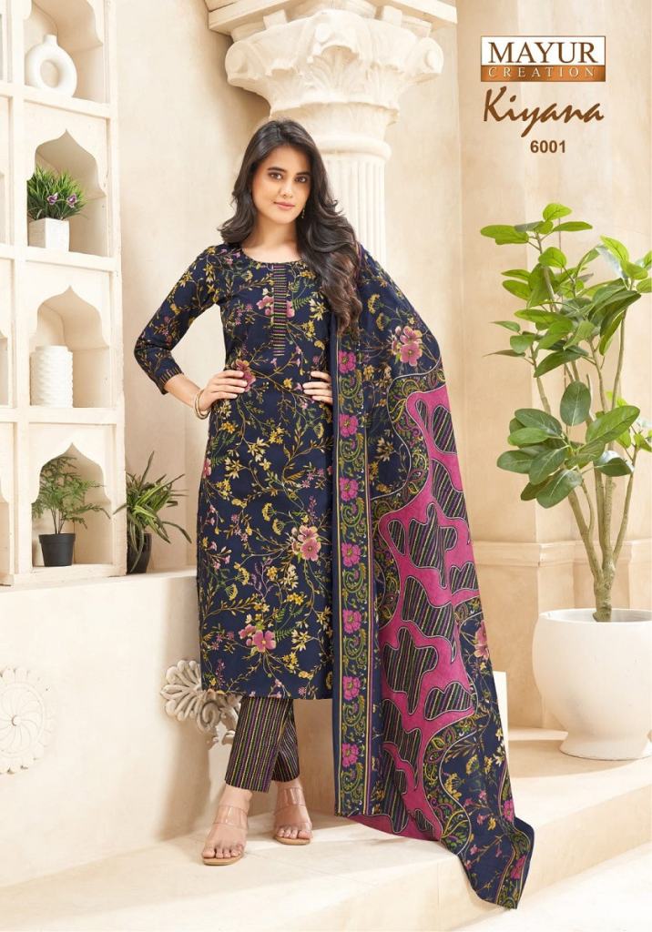 Mayur Kiyana Vol 6 Printed Dress Material