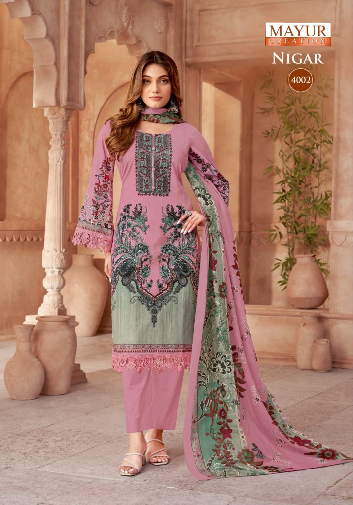 Mayur Nigar Vol 4 Dress Material 