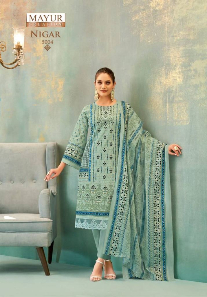 Mayur Nigar Vol 5 Printed Dress Material