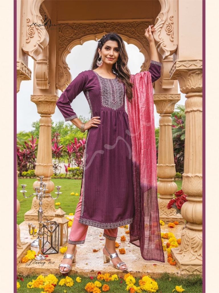 Mayur Sitaarey Festive Wear Ready Made Top bottom and Dupatta collection 