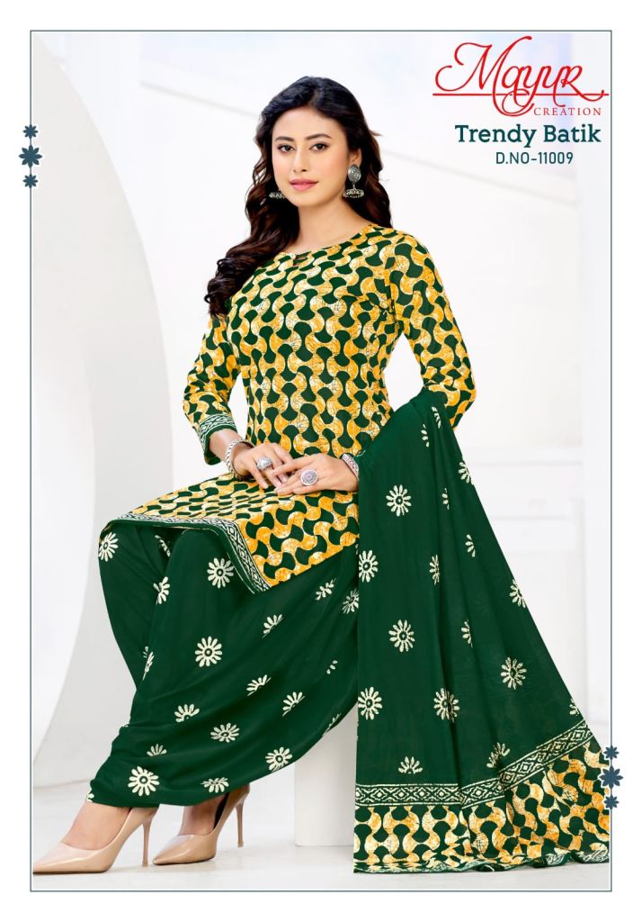 Mayur Trendy Batik Vol 11 Printed Dress Material
