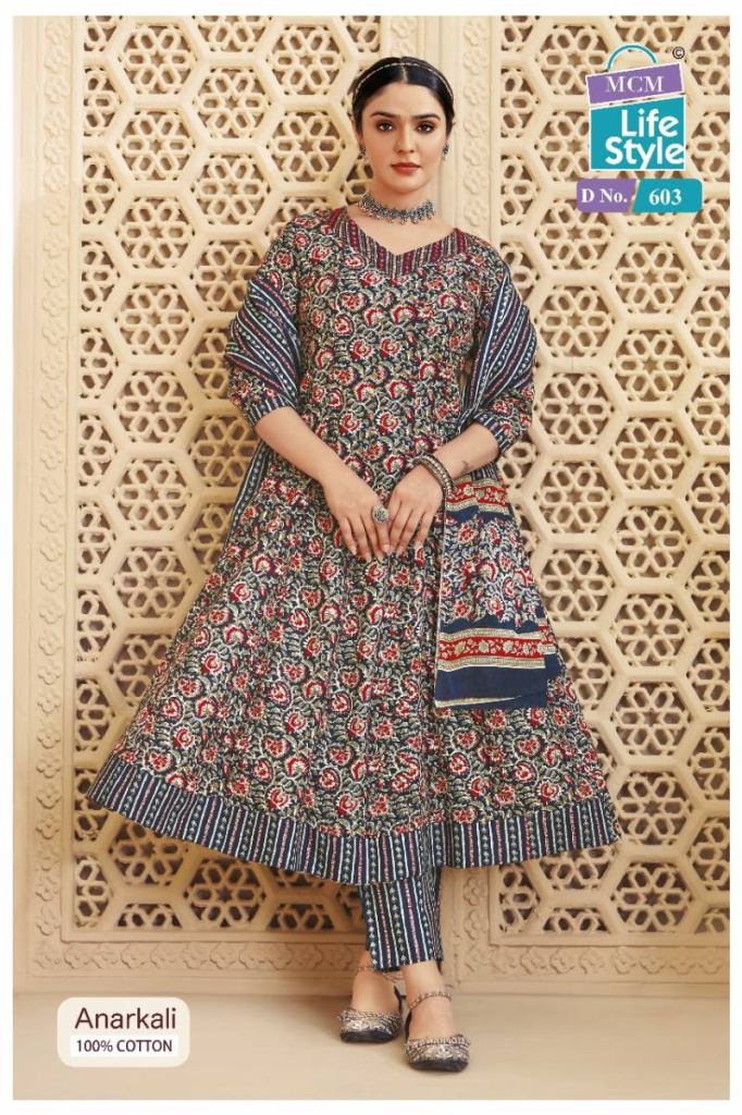 Mcm Anarkali Vol 6 Readymade Dress materials