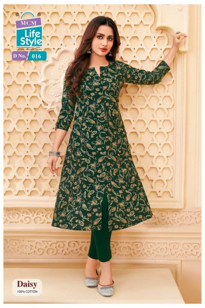 Mcm Daisy Vol 1 Printed Kurtis