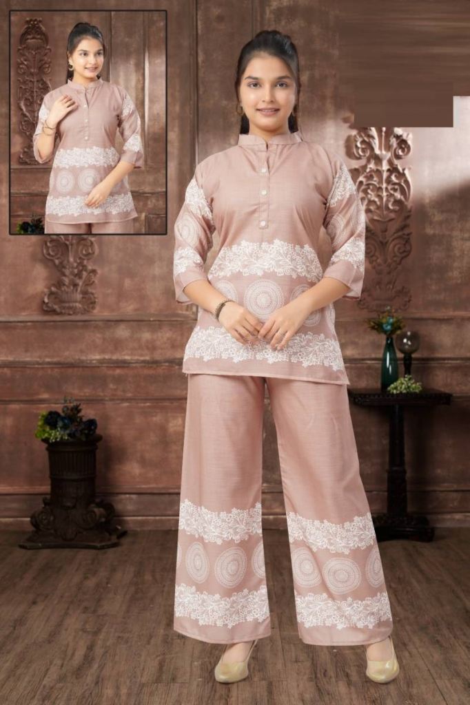 Meenachi 3 Co Ord Set Digital Printed Western