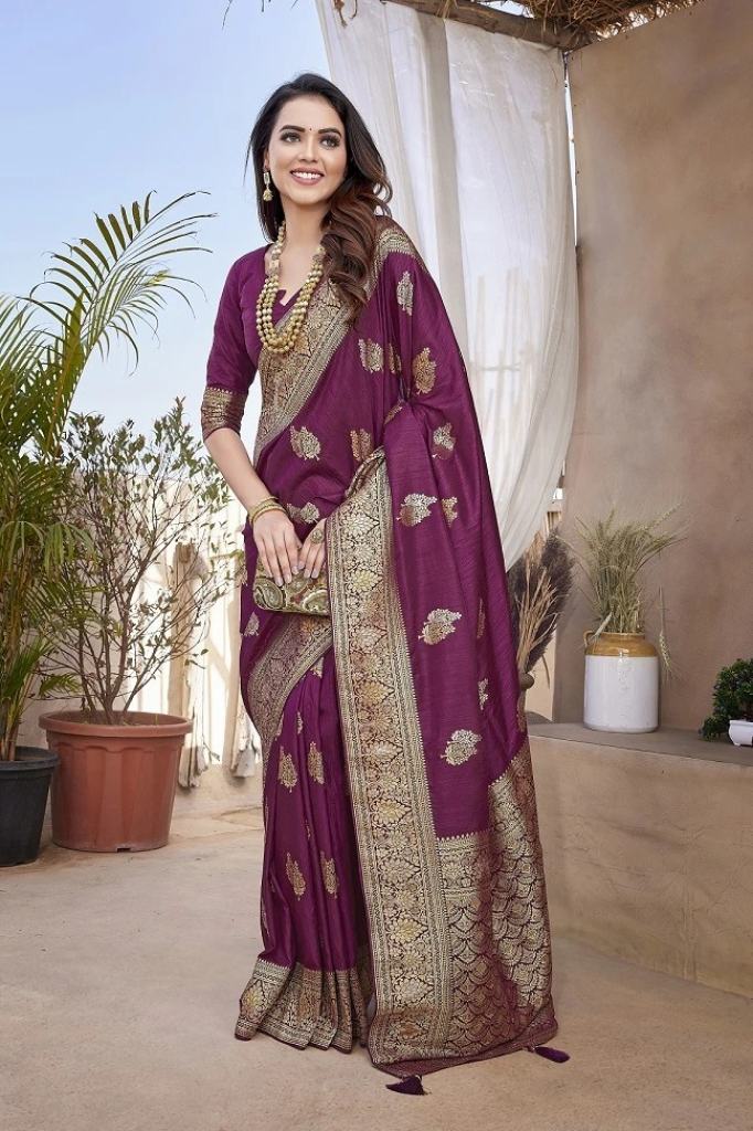 Meera 217 Banarasi Silk Saree Collection