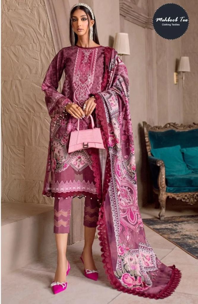 Mehboob Tex 1260 And 1265 Pakistani Salwar Suits