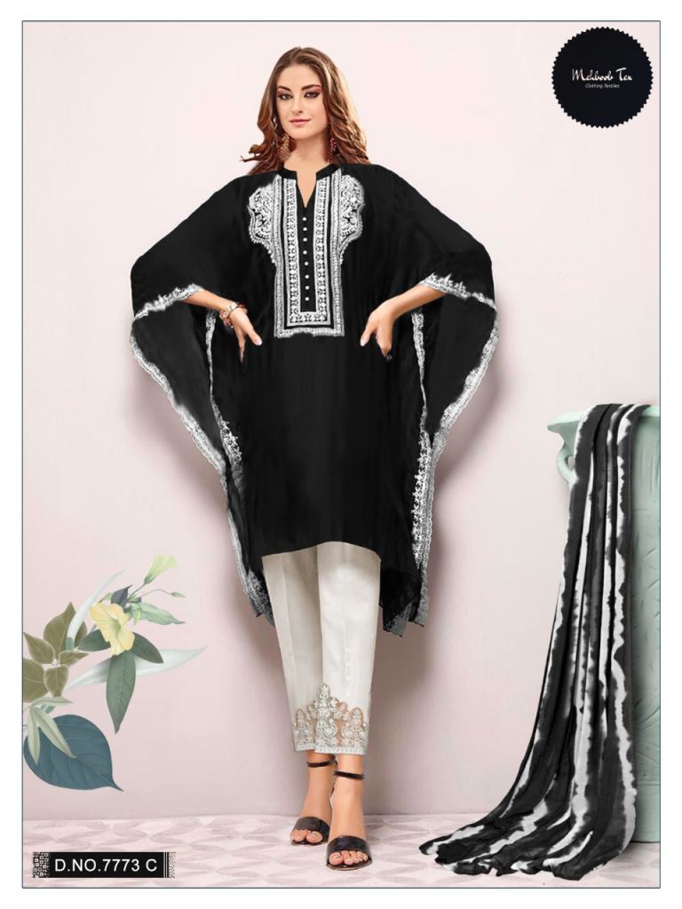 Mehboob Tex Kaftan vol  1 Georgette Festive Wear Ready Made Kaftan collection 