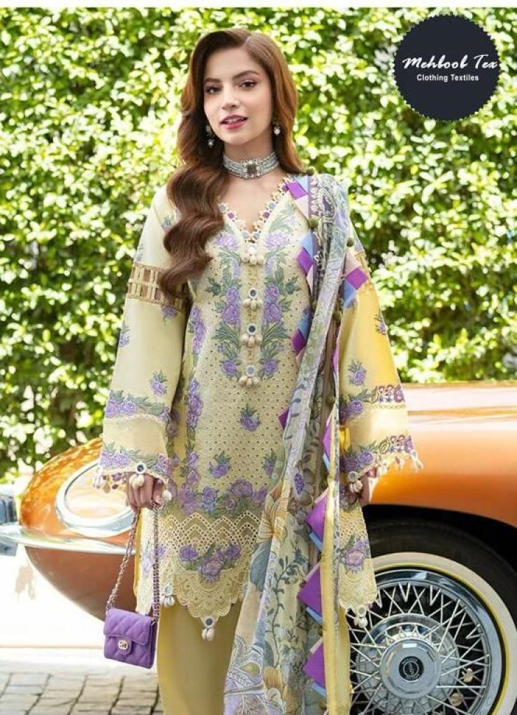 Mehboob Tex Ombre Nx Vol 2 Embroidered Salwar Kameez