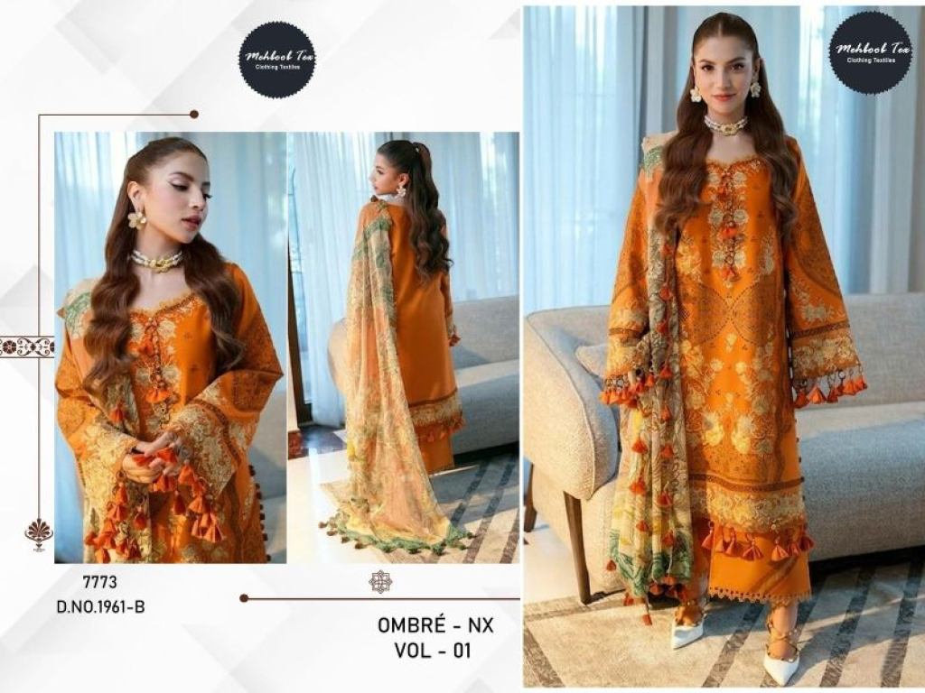 Mehboob Tex Riyana Cotton Premium Ethnic Wear