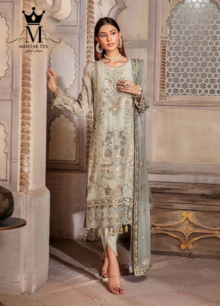 Mehtab Tex Zebtan Farmaish Pakistani Salwar Suits Collection