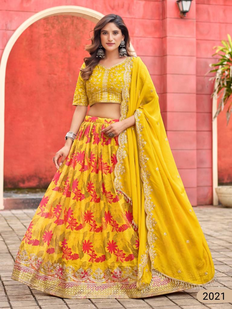 Mehvish Vol 22 Print Designer Lehenga Choli