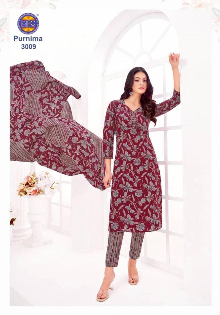 Mfc Purnima Vol 3 Dress Material