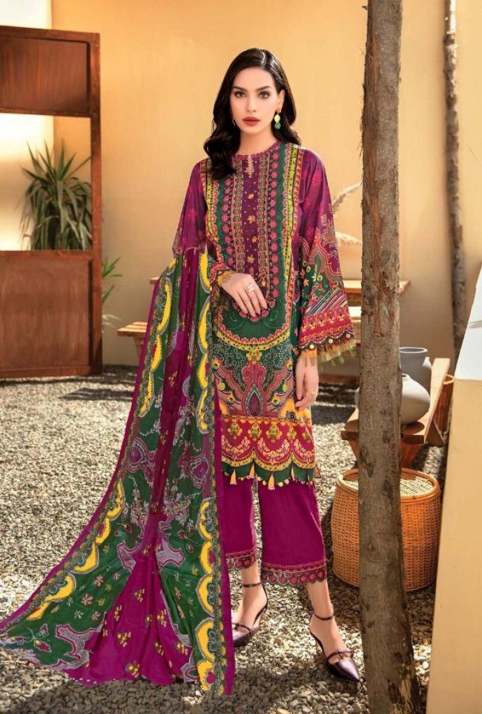 Mishri presents  Gulbagh vol 2  Karachi Dress Materials 