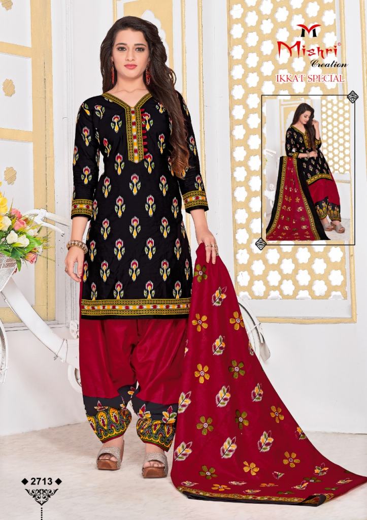 Mishri New Ikkat Special  vol  2 Regular Wear dress material 