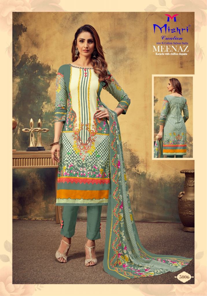 Mishri presents Meenaz vol 5 Karachi Dress Material 