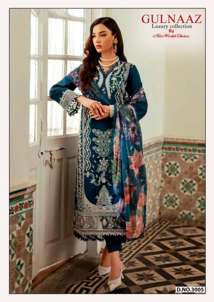 Miss World Choice Gulnaaz Vol 3 Dress Material