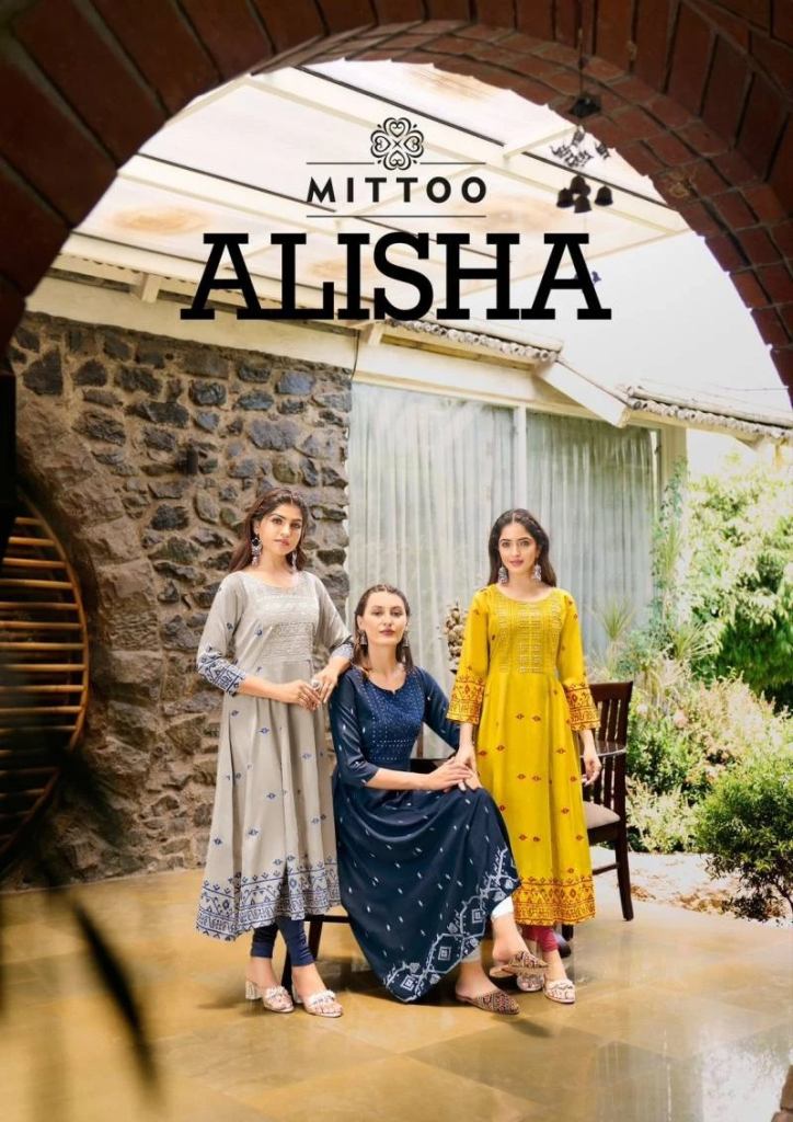 Mittoo Alisha Frock Style Kurti Collection