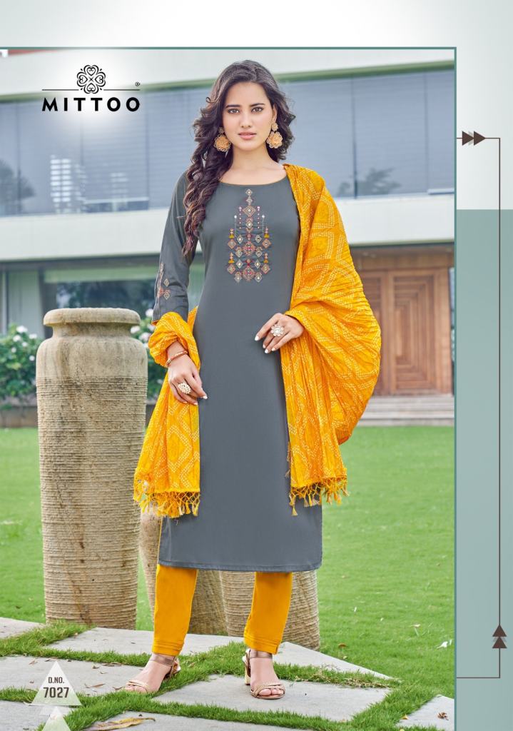 Mittoo Bansri Vol 3  Designer Kurtis With Bottom Dupatta Collection