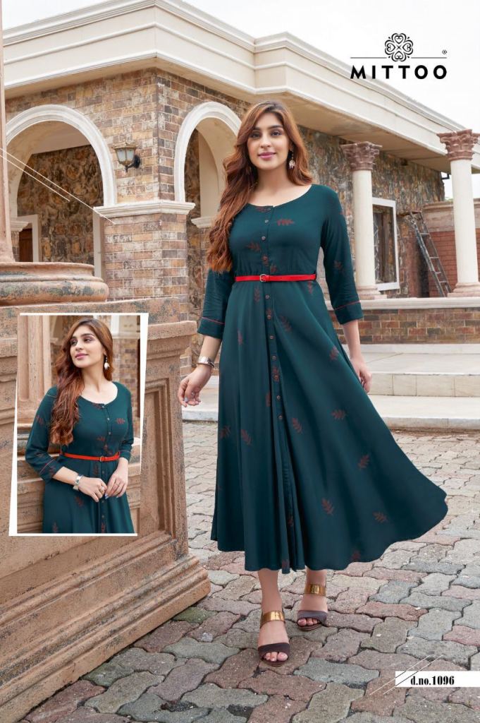 Ladies Rayon Kurti Long Anarkali Kurti at Rs 460 | Sanganer | Jaipur | ID:  20246173830