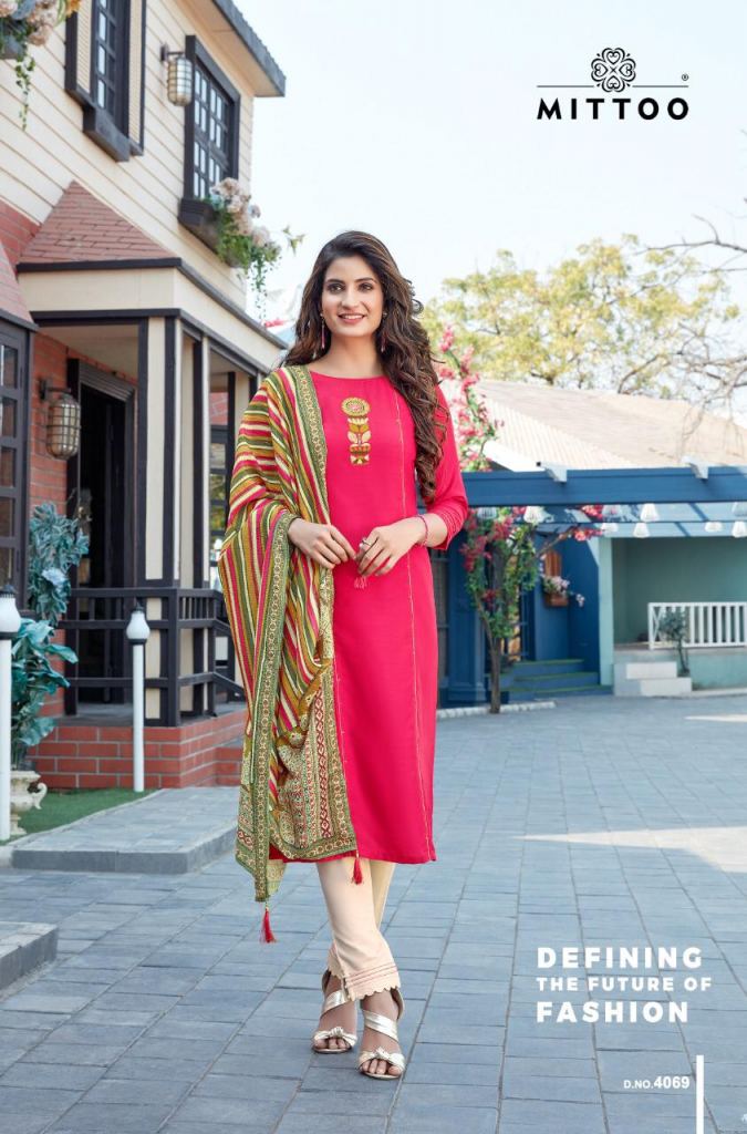 Shringar Vol 9 Kurti Pant with dupatta set By Mittoo Brand at  Rs.6569/Catalogue in surat offer by Fashion Bazar India