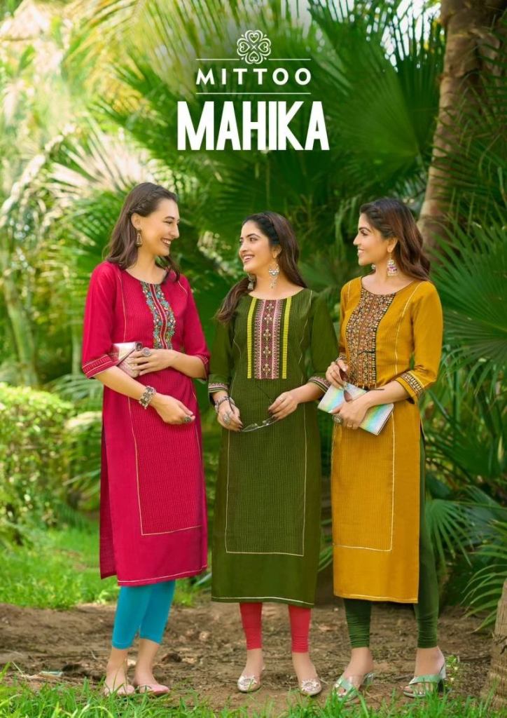 Mittoo Mahika Designer Kurti Collection