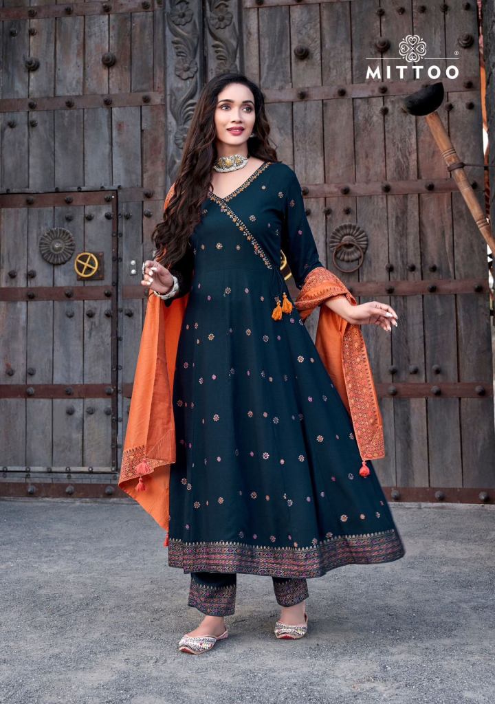 Mittoo Nafiza Kurti Bottom With Dupatta