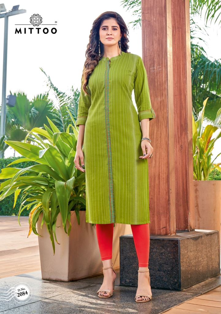Buy Reeta Fashion Regular Wear Light Green Cotton Plain Kurtis Online at  Best Prices in India  JioMart