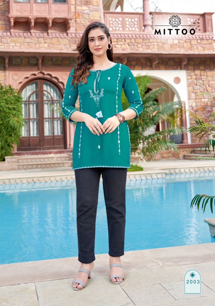 Mittoo Softy Regular Wear Rayon Short top Collection