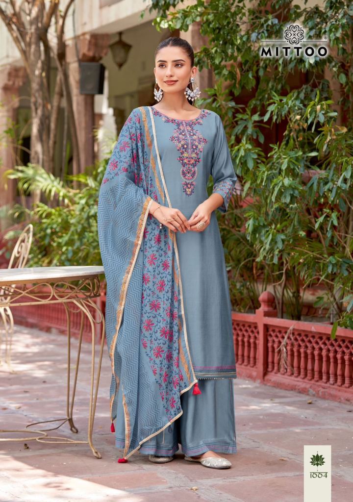 Mittoo Vaidehi Kurti Bottom With Dupatta