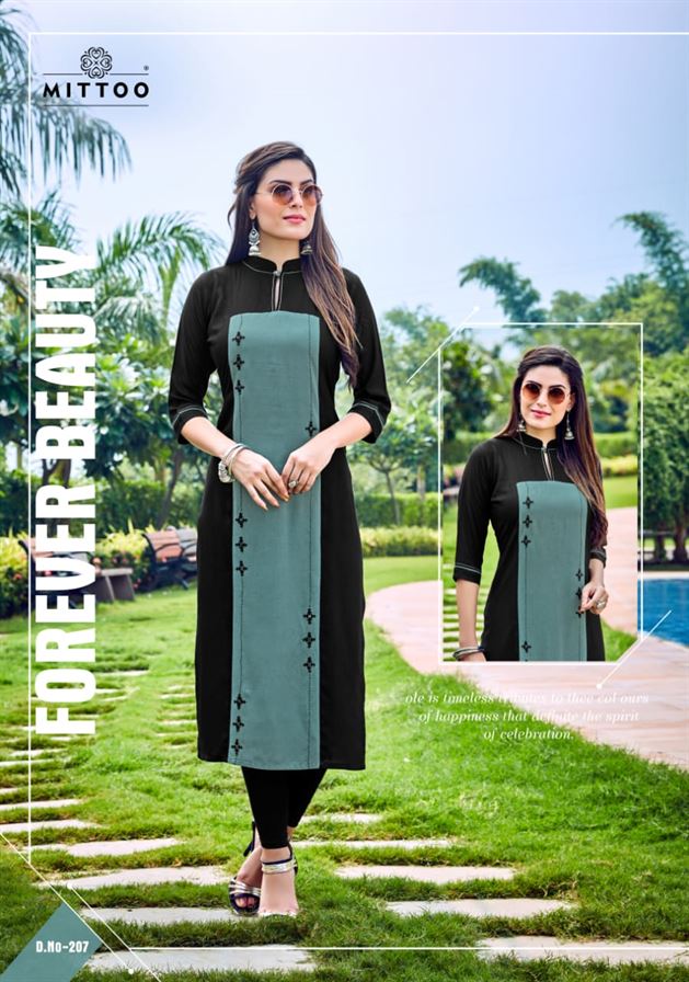 Update 127+ double color kurti design