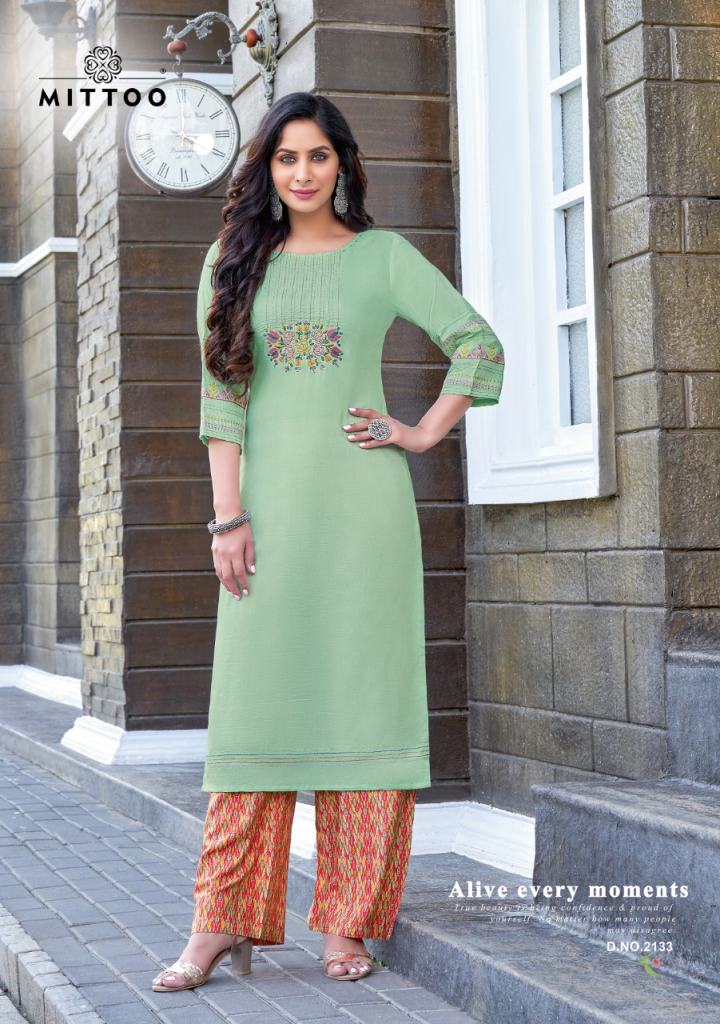 TAANA BAANA - Fabric : Rayon + Cotton Plazo Set Kurti... | Facebook