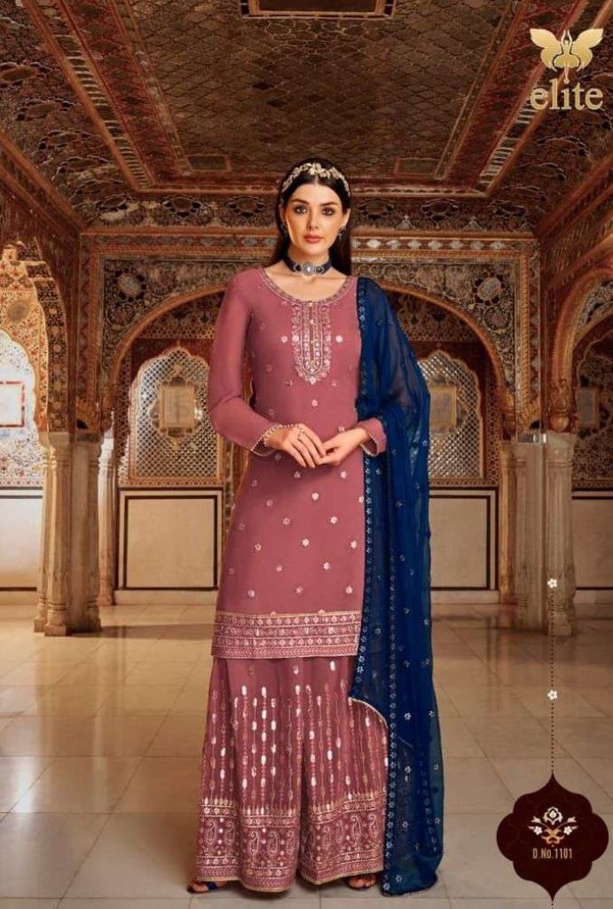 Mohini Fashion Elite Catalog Exclusive Wear Readymade Sharara Suits