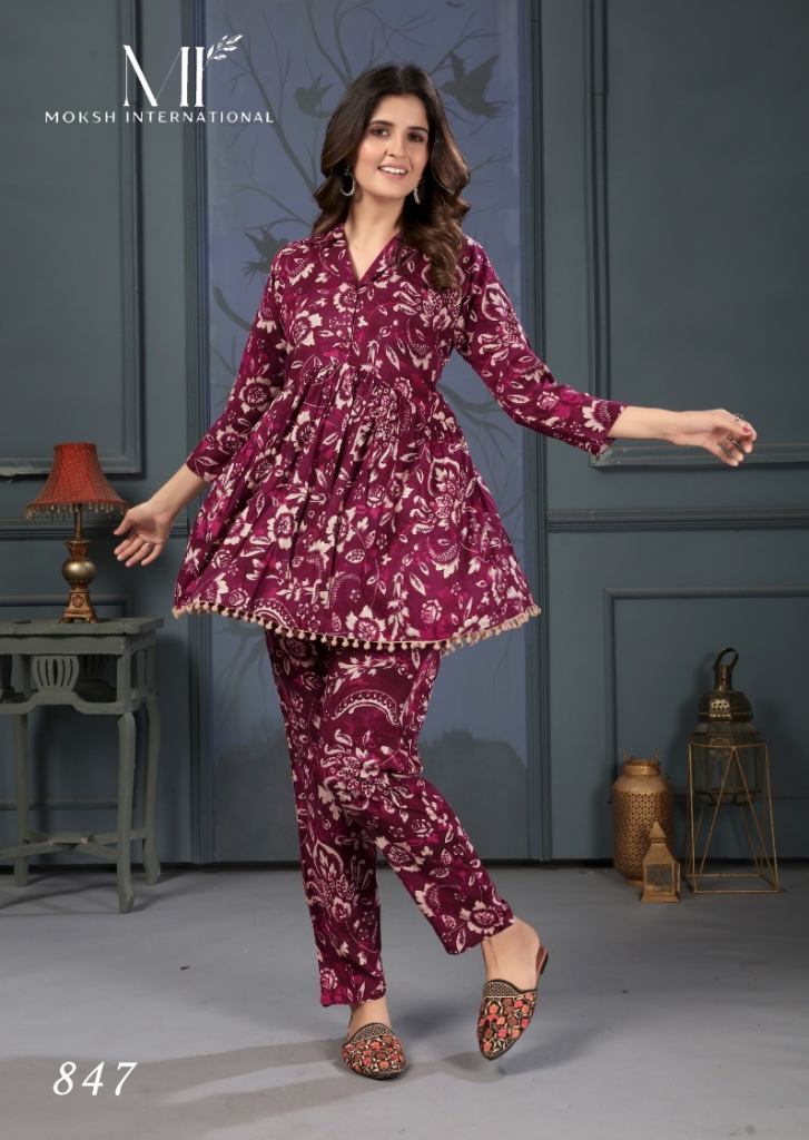 Moksh Co Ord Set Lotus Vol 1 Western Wear