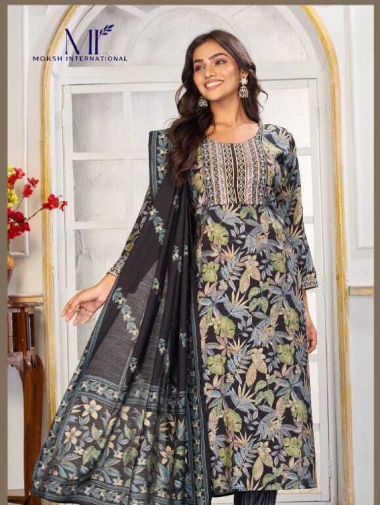 Moksh Gori D No 1431 Kurti With Bottom Dupatta