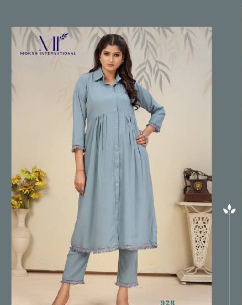 Moksh Ice Vol 2 Cotton Kurti With Bottom