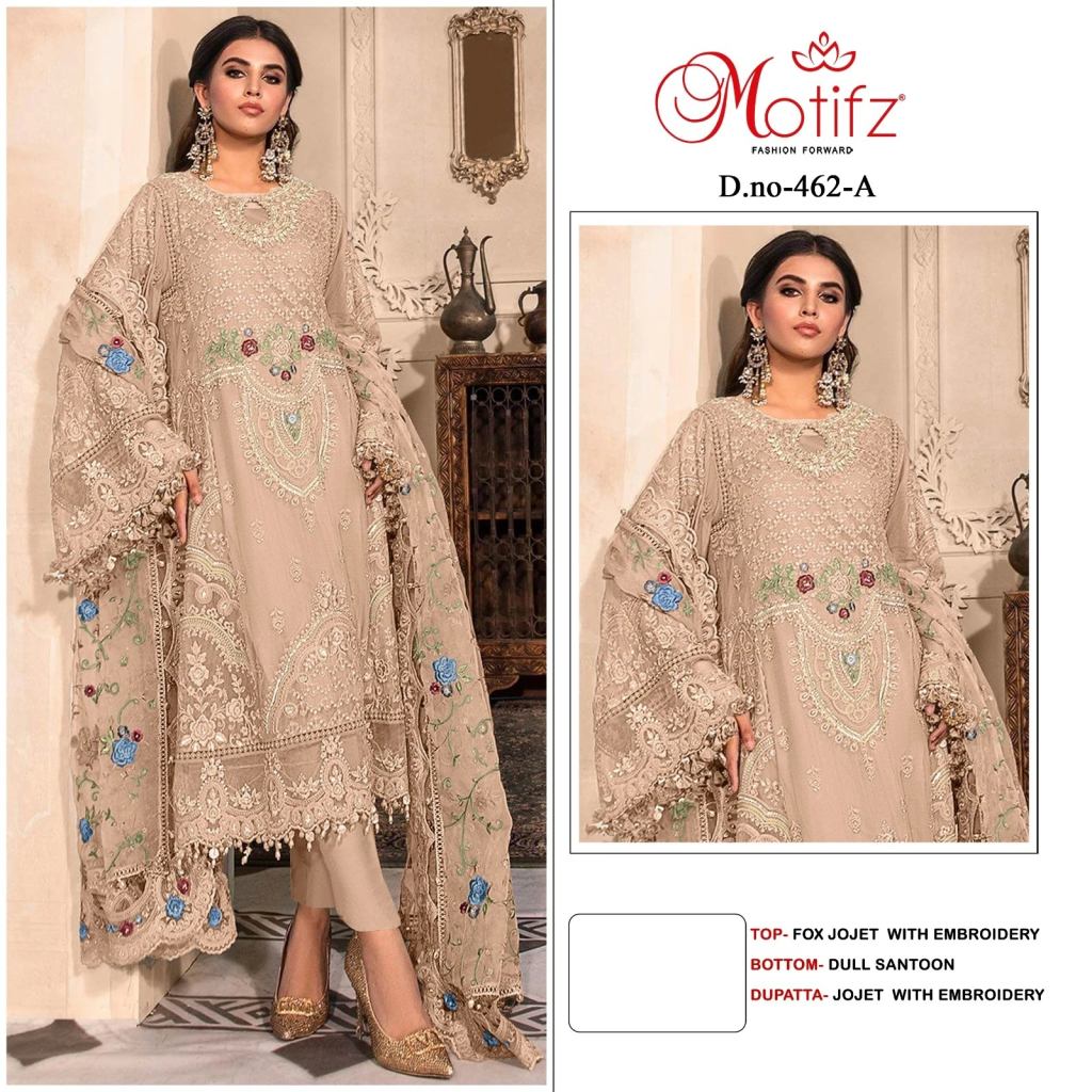 Motifz 462 A To D Pakistani Salwar Kameez Wholesale