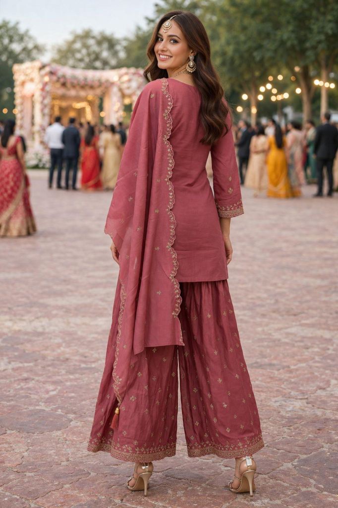 Mrudangi Aza Embroidery Worked Salwar Kameez