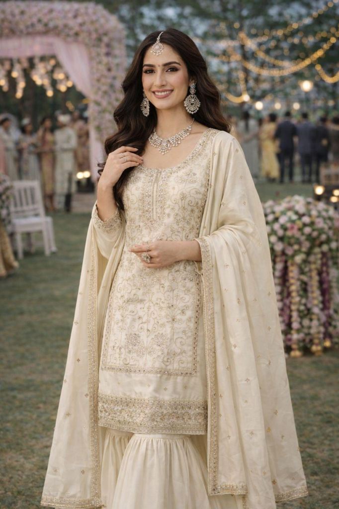 Mrudangi Jasmeen Embroidered Salwar Kameez