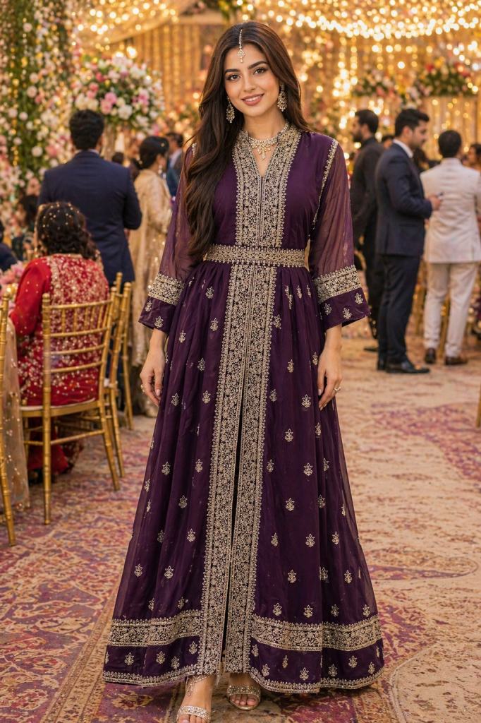 Mrudangi Kajal Embroidered Designer Salwar Suit