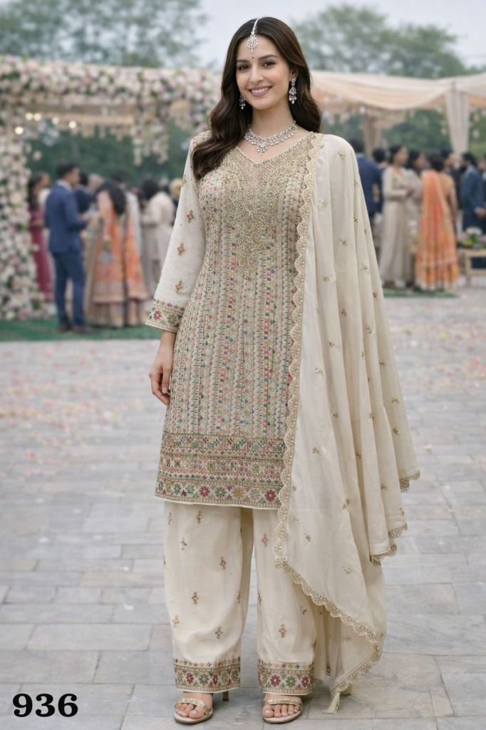 Mrudangi Sanchi Embroidered Salwar Kameez