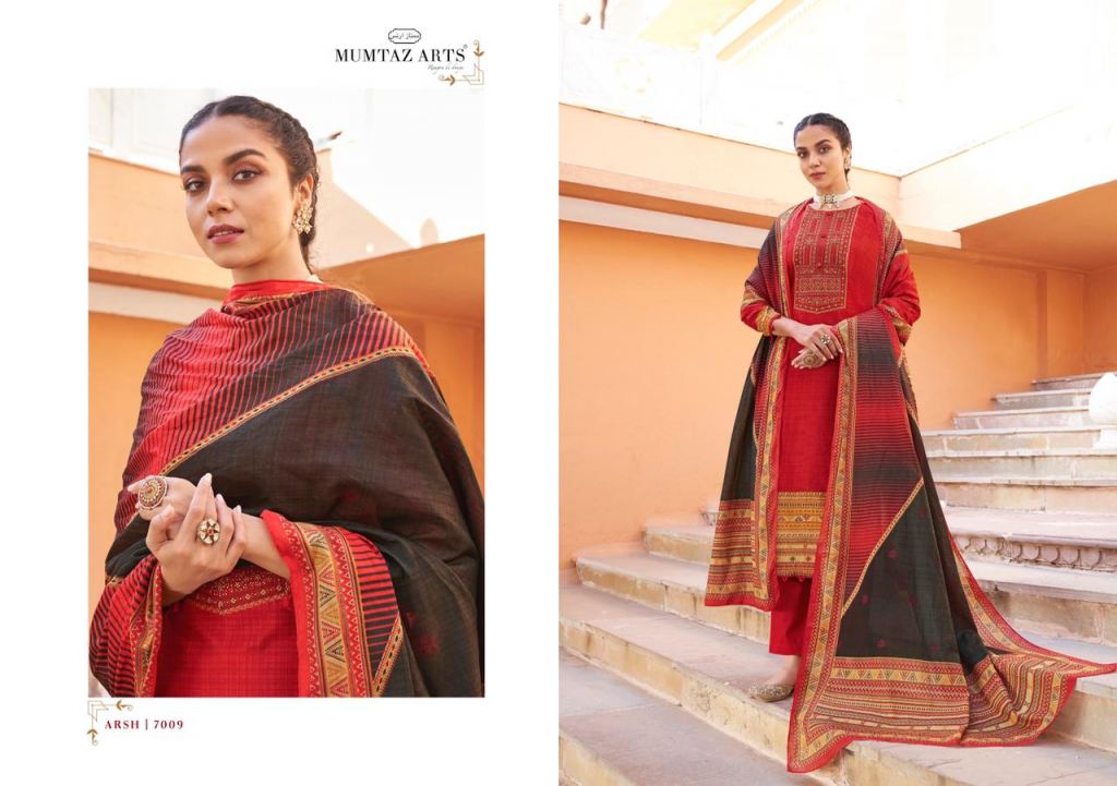 Mumtaz Arsh Ethnic Wear Designer Wear Dress Material Catalog
