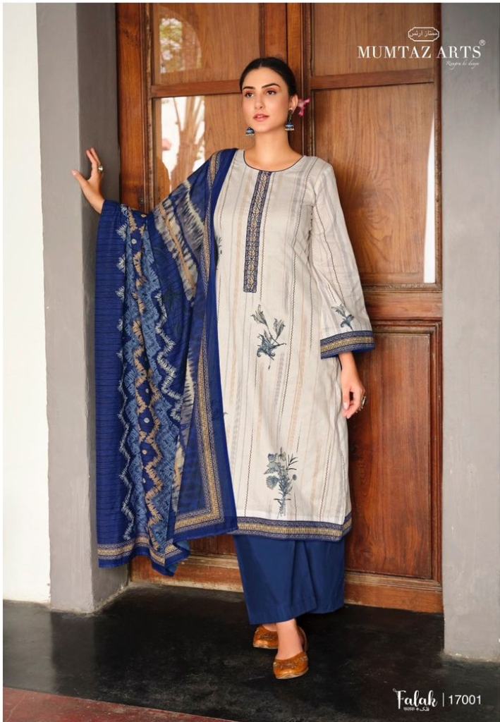 Mumtaz Arts  Falak  Cotton Designer Dress Material Collection