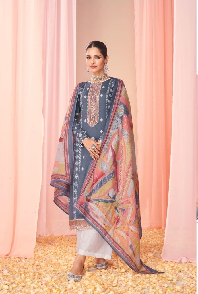 Mumtaz Arts Jaipuri Adaah vol 3  Designer Dress Material  Collection