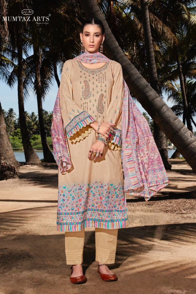 Mumtaz Arts  Nargis  Designer cotton Dress Material Collection