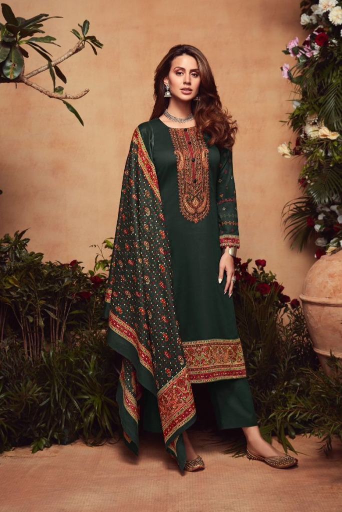 Mumtaz Arts Rangrez Stylish Look Designer Dress Material Collection