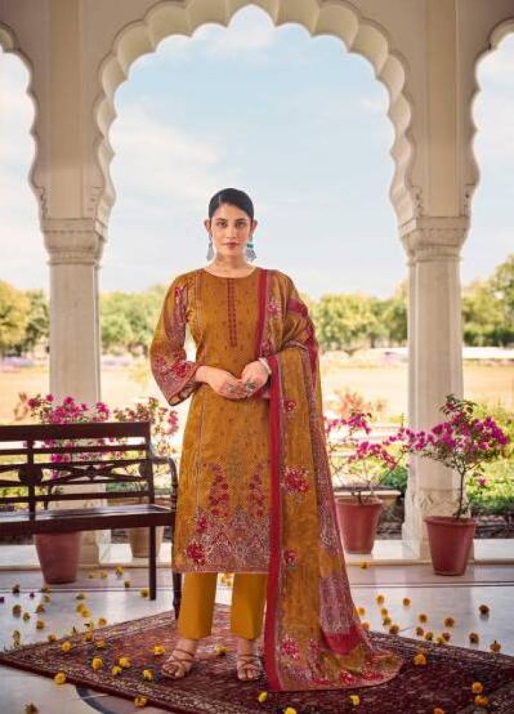 Mumtaz Falaknuma Digital Printed Dress Material