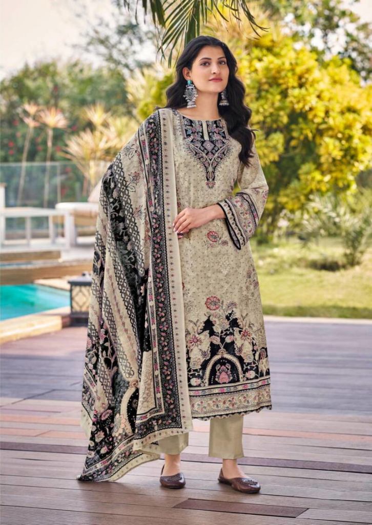 Mumtaz Jasmin Digital Embroidery Work Dress Material