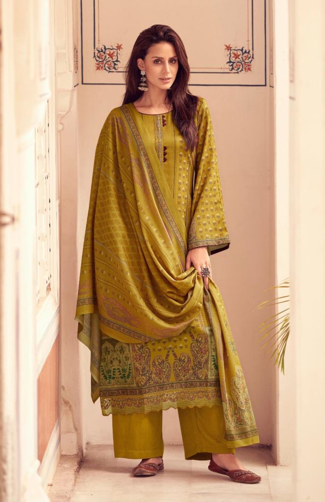 Mumtaz Mashaallah Winter Viscose Pashmina Print With Embroidery Salwar Suits