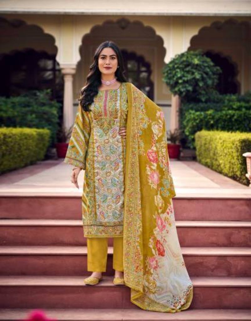 Mumtaz Moksha Digital Printed Dress Material