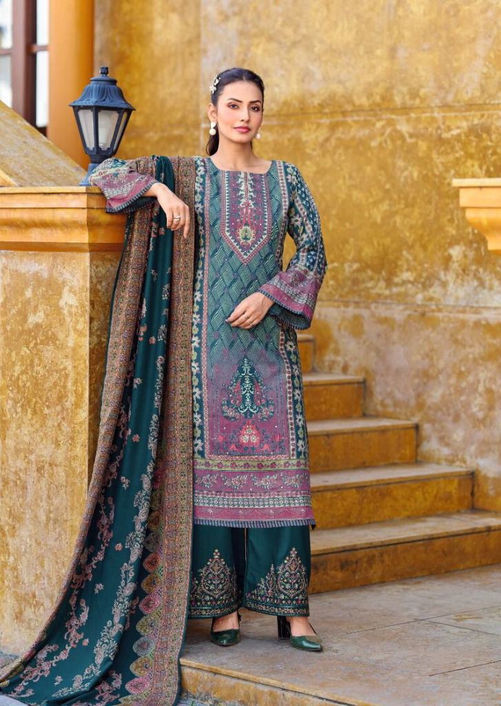 Mumtaz Pearl Digital Printed Work Dress Material